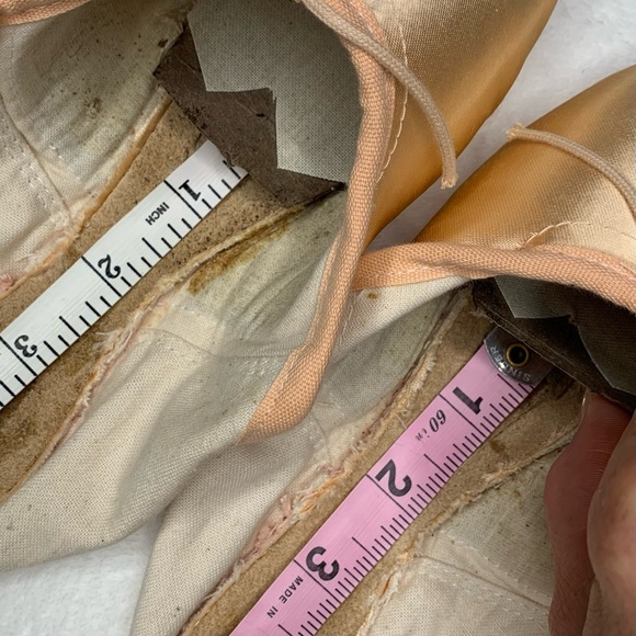 Freed of London Pointe Shoes Classic Deep Vamp SBTDV Diamond Maker Size 5XX - Picture 10 of 17